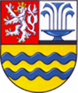 Znak městyse Lázně Toušeň